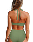 Mesh Two Pieces Bikini Set - SUUKSESS