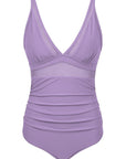 Mesh One Pieces Bathing Suit-Swimwear-SUUKSESS-SUUKSESS