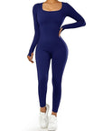Ribbed One-Piece Jumpsuits - SUUKSESS