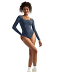 Buttery Soft Square Neck Bodysuit - Long Sleeve - SUUKSESS