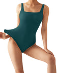Buttery Soft Square Neck Bodysuit - SUUKSESS