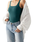 Buttery Soft Square Neck Bodysuit - SUUKSESS