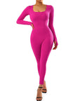 Ribbed One-Piece Jumpsuits - SUUKSESS