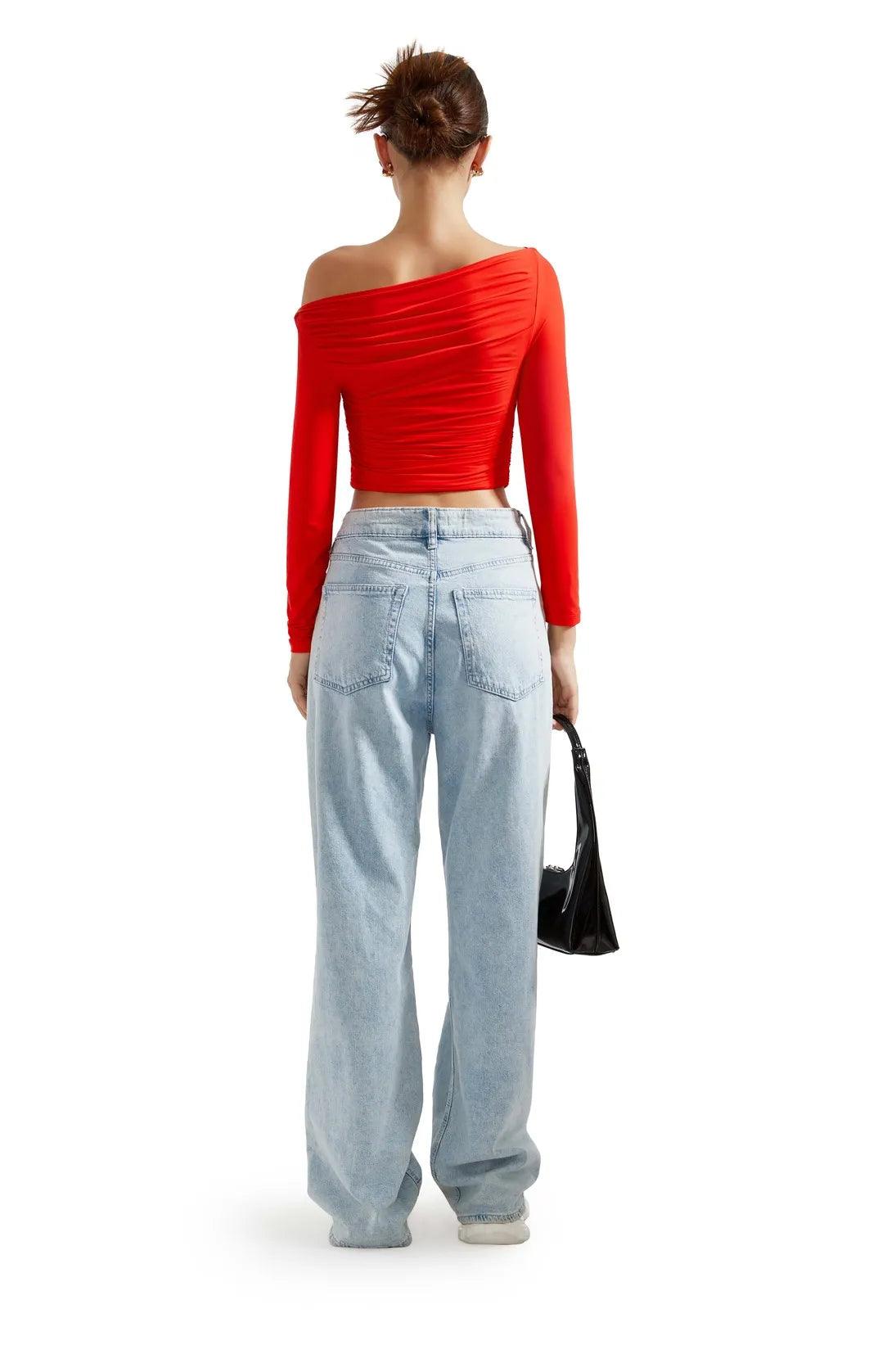 Buttery Soft Off Shoulder Shirt - Long Sleeve