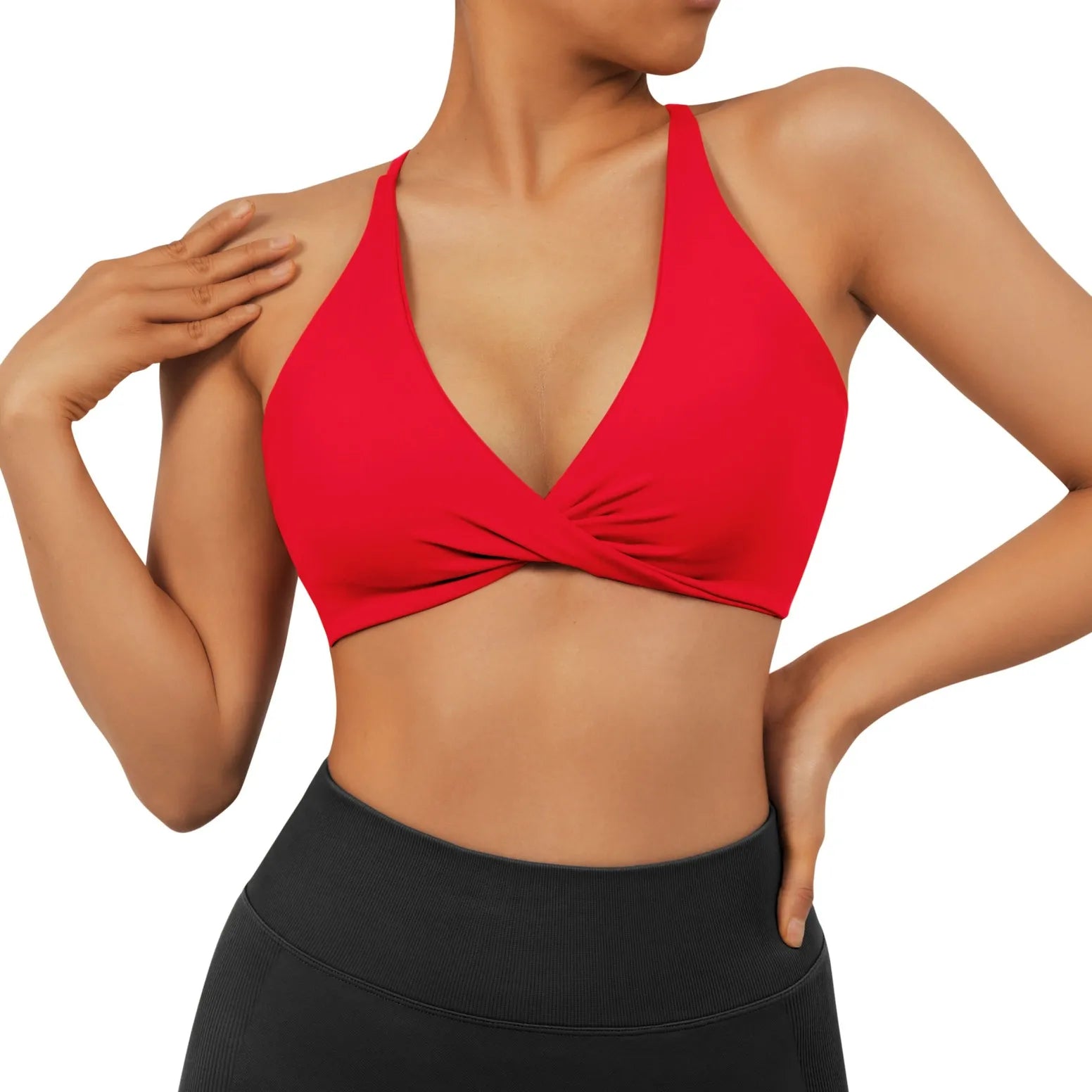 Ultrasoft Twisted Sports Bra