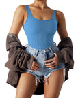 Flash Sales - Ribbed Bodysuit-Clothing-SUUKSESS-SUUKSESS