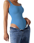 Flash Sales - Ribbed Bodysuit-Clothing-SUUKSESS-SUUKSESS