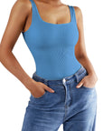 Flash Sales - Ribbed Bodysuit-Clothing-SUUKSESS-SUUKSESS