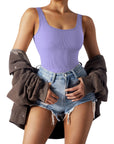 Flash Sales - Ribbed Bodysuit-Clothing-SUUKSESS-SUUKSESS
