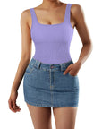Flash Sales - Ribbed Bodysuit-Clothing-SUUKSESS-Mauve-S-SUUKSESS