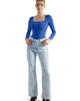 Buttery Soft Square Neck Bodysuit - Long Sleeve