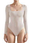 Buttery Soft Square Neck Bodysuit - Long Sleeve