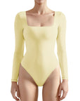 Buttery Soft Square Neck Bodysuit - Long Sleeve