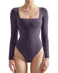 Buttery Soft Square Neck Bodysuit - Long Sleeve