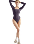 Buttery Soft Square Neck Bodysuit - Long Sleeve
