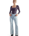 Buttery Soft Square Neck Bodysuit - Long Sleeve