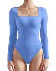 Buttery Soft Square Neck Bodysuit - Long Sleeve