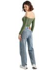 Buttery Soft Off Shoulder Bodysuit - Long Sleeve