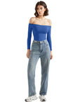 Buttery Soft Off Shoulder Bodysuit - Long Sleeve