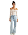 Buttery Soft Off Shoulder Bodysuit - Long Sleeve