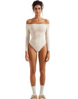 Buttery Soft Off Shoulder Bodysuit - Long Sleeve