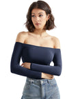 Buttery Soft Off Shoulder Bodysuit - Long Sleeve