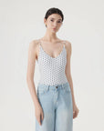 Padded V Neck Thong Bodysuit-SUUKSESS-SUUKSESS