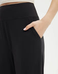 SUUKSESS Women Wide Leg Yoga Pants with Pockets 2025 High Waisted Casual Lounge Work Pant-SUUKSESS-SUUKSESS