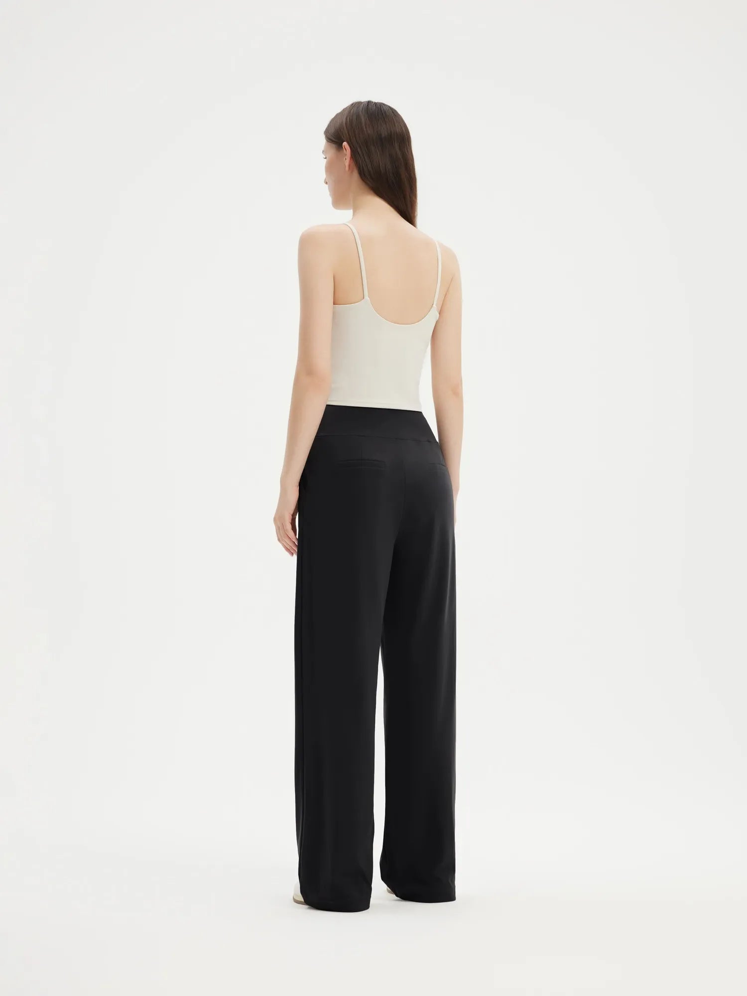 SUUKSESS Women Wide Leg Yoga Pants with Pockets 2025 High Waisted Casual Lounge Work Pant-SUUKSESS-SUUKSESS