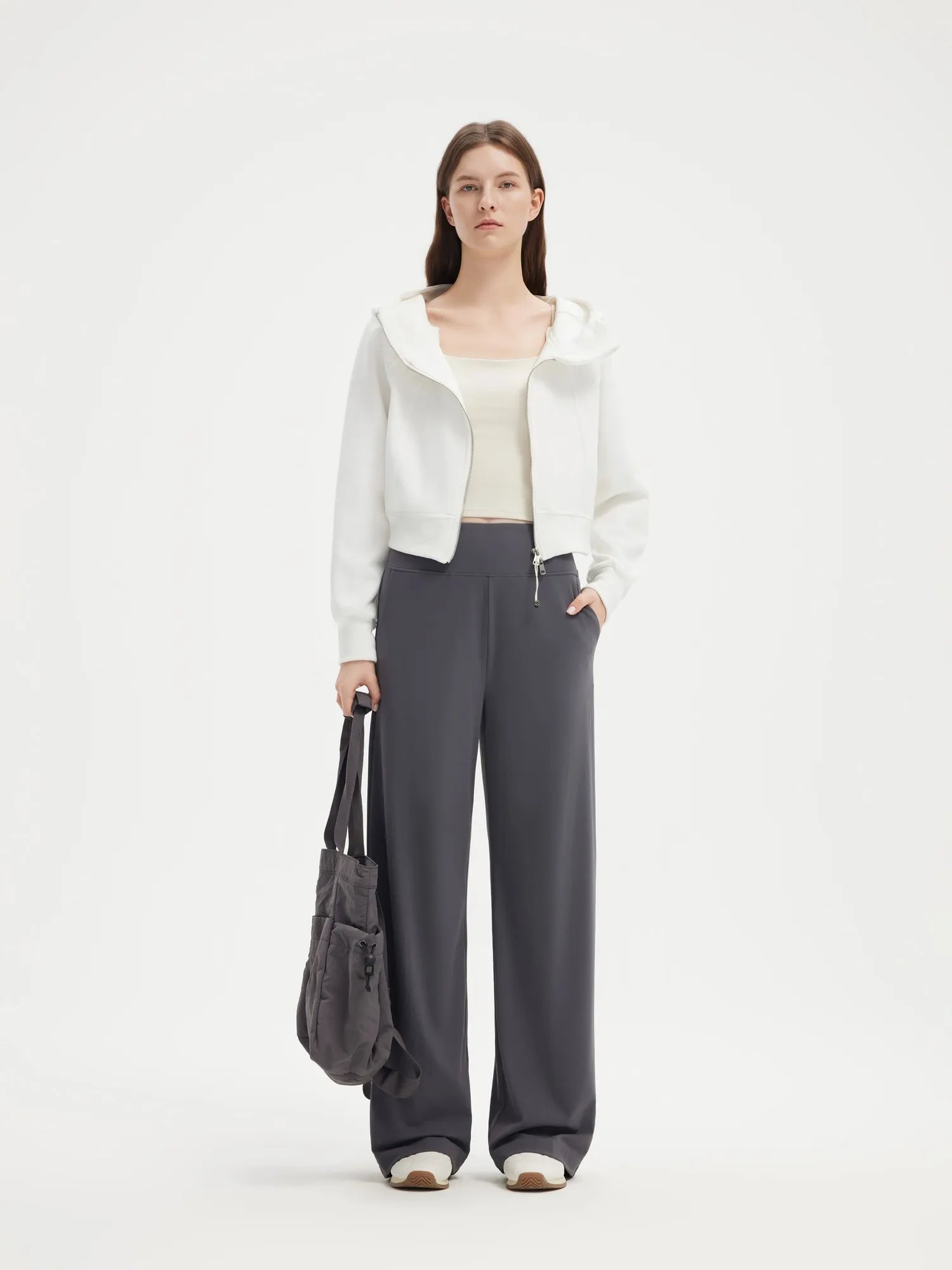 SUUKSESS Women Wide Leg Yoga Pants with Pockets 2025 High Waisted Casual Lounge Work Pant-SUUKSESS-SUUKSESS