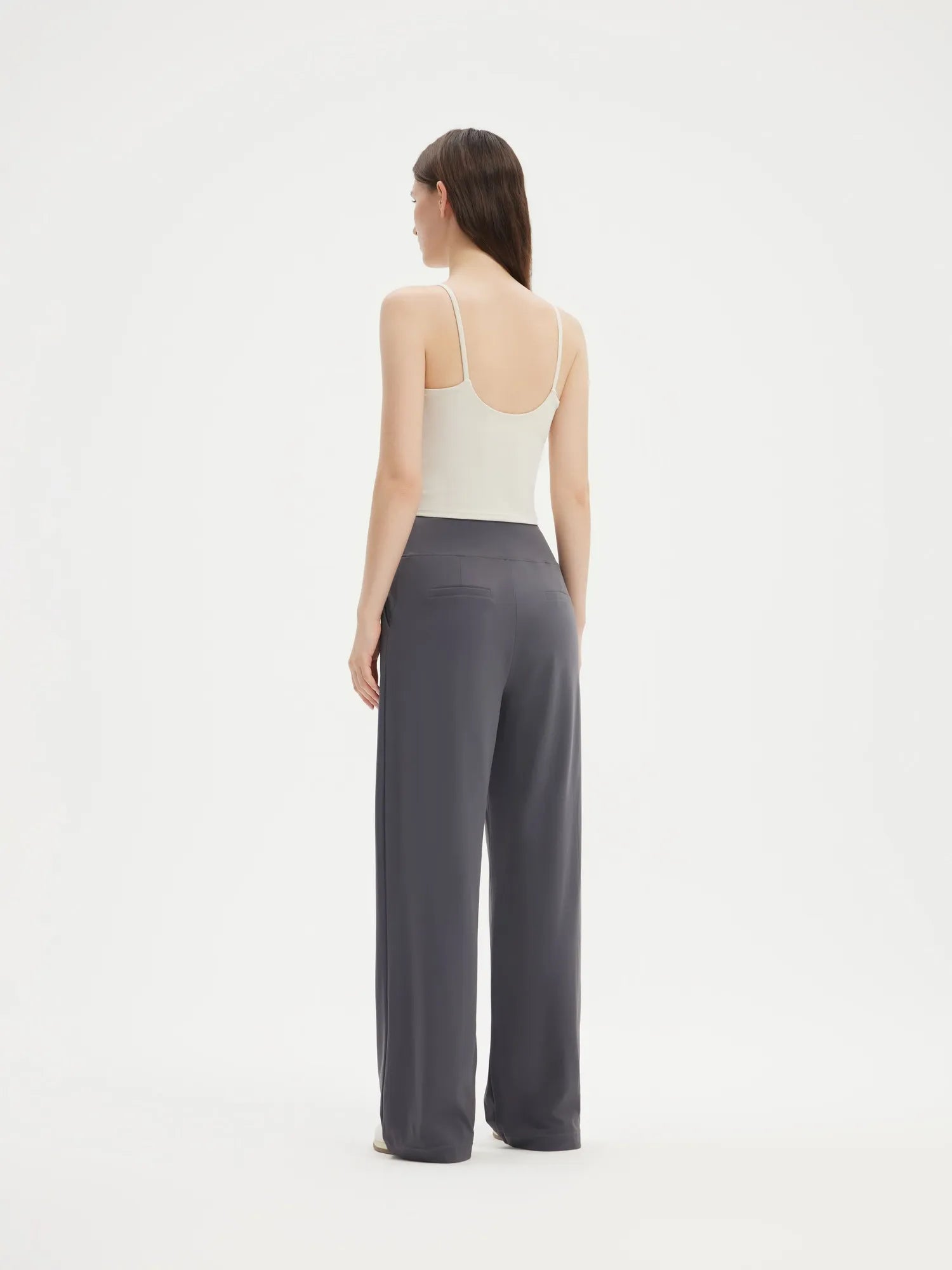 SUUKSESS Women Wide Leg Yoga Pants with Pockets 2025 High Waisted Casual Lounge Work Pant-SUUKSESS-SUUKSESS