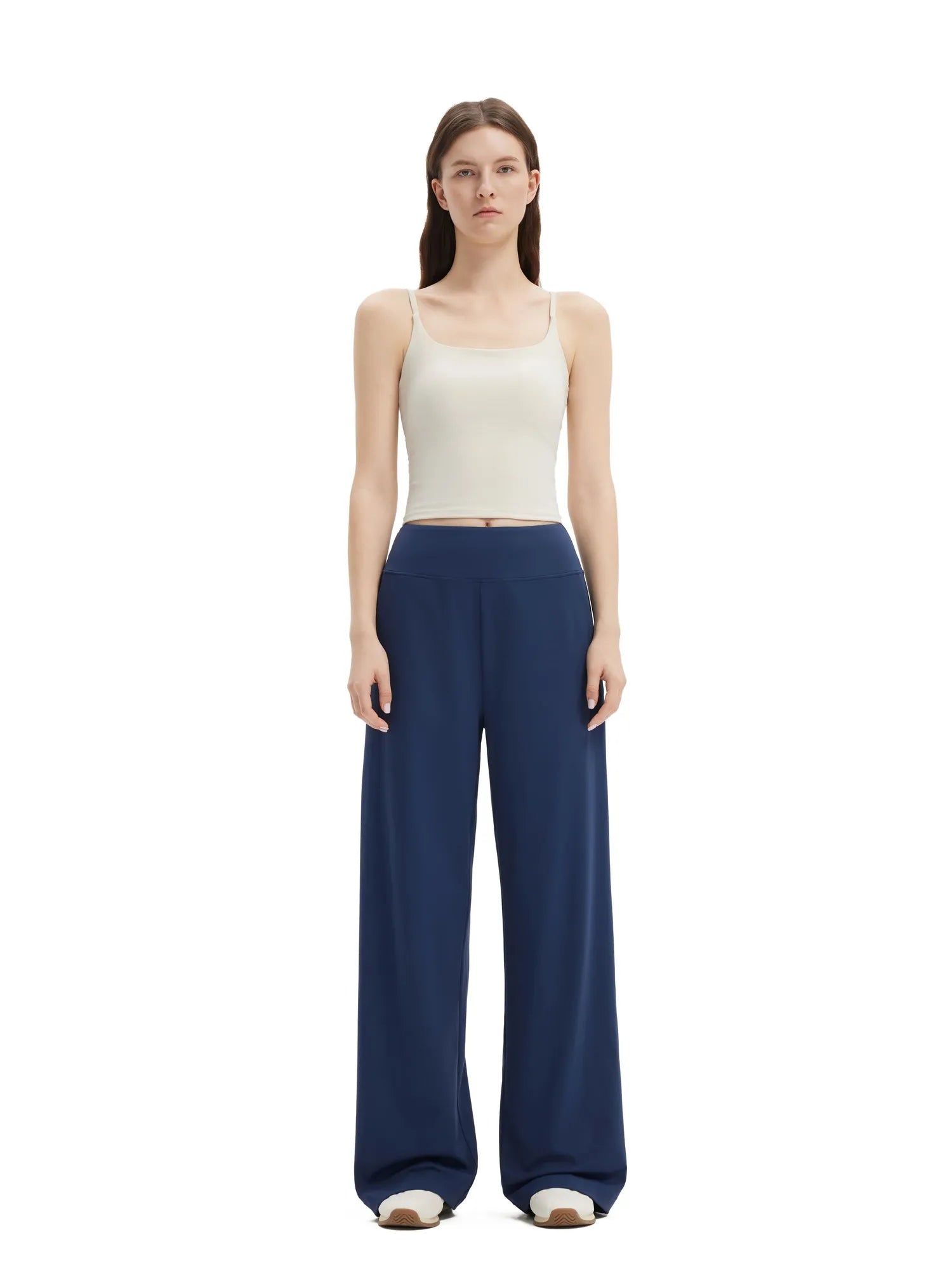 SUUKSESS Women Wide Leg Yoga Pants with Pockets 2025 High Waisted Casual Lounge Work Pant-SUUKSESS-SUUKSESS