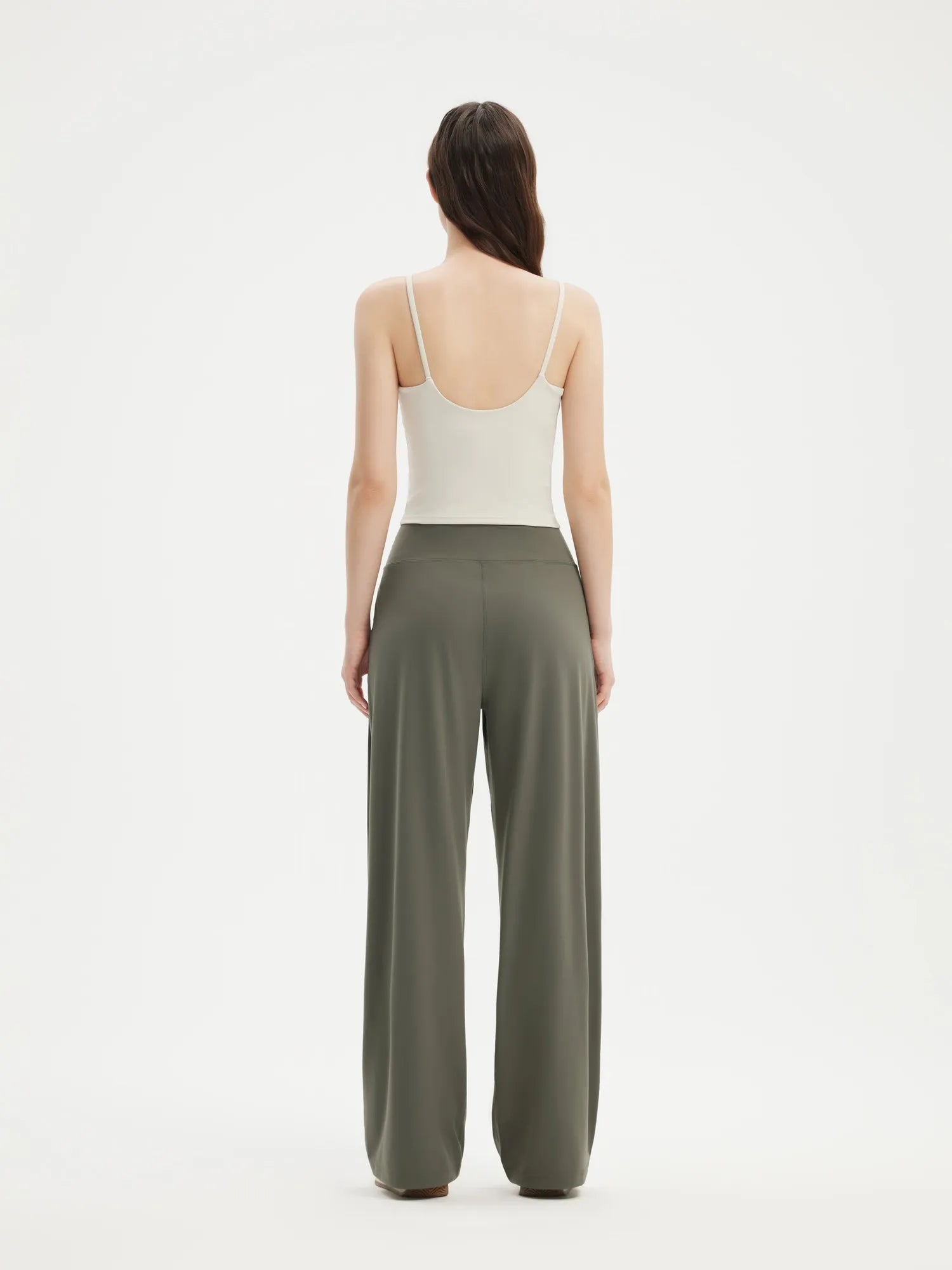 SUUKSESS Women Wide Leg Yoga Pants with Pockets 2025 High Waisted Casual Lounge Palazzo Pant-SUUKSESS-SUUKSESS