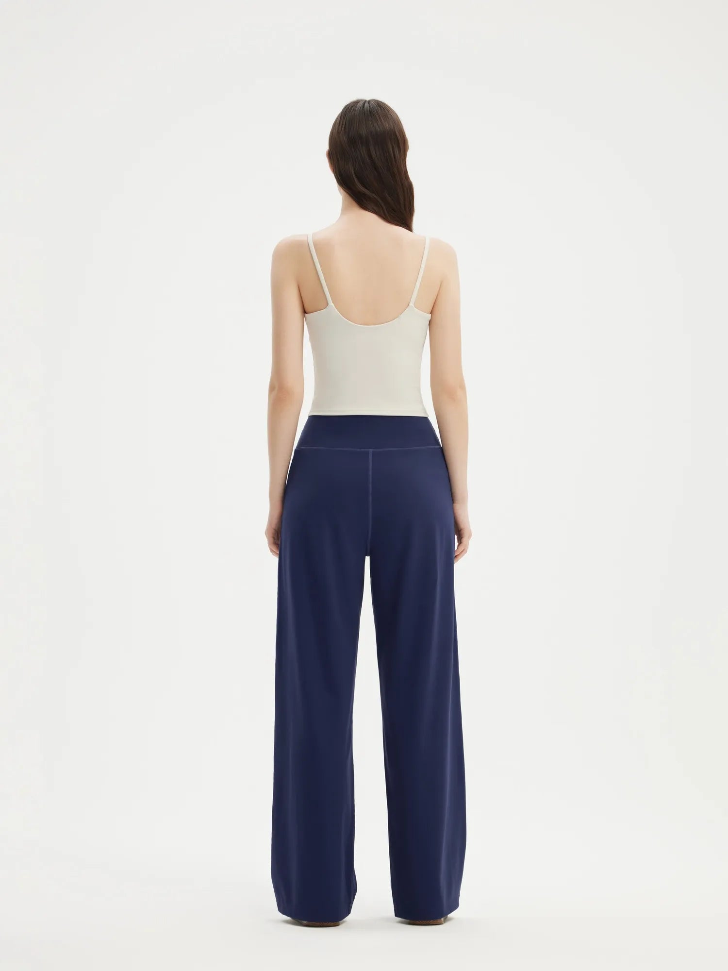 SUUKSESS Women Wide Leg Yoga Pants with Pockets 2025 High Waisted Casual Lounge Palazzo Pant-SUUKSESS-SUUKSESS