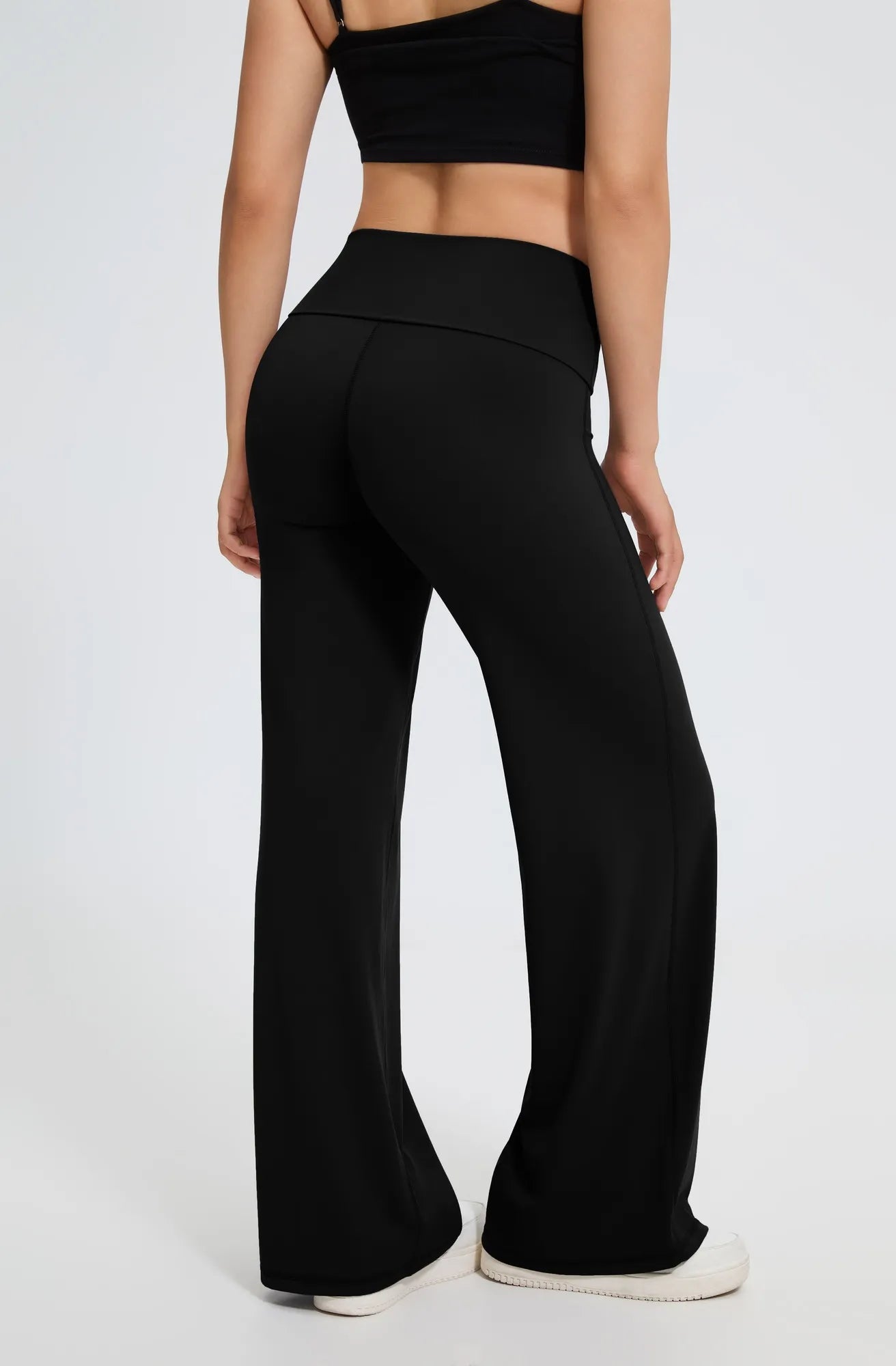 High Waisted Wide Leg Yoga Pants – SUUKSESS