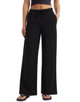 Wrinkle Free Wide Leg Pants