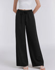 Wrinkle Free Wide Leg Pants