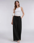 Wrinkle Free Wide Leg Pants