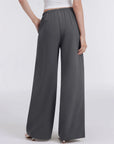 Wrinkle Free Wide Leg Pants