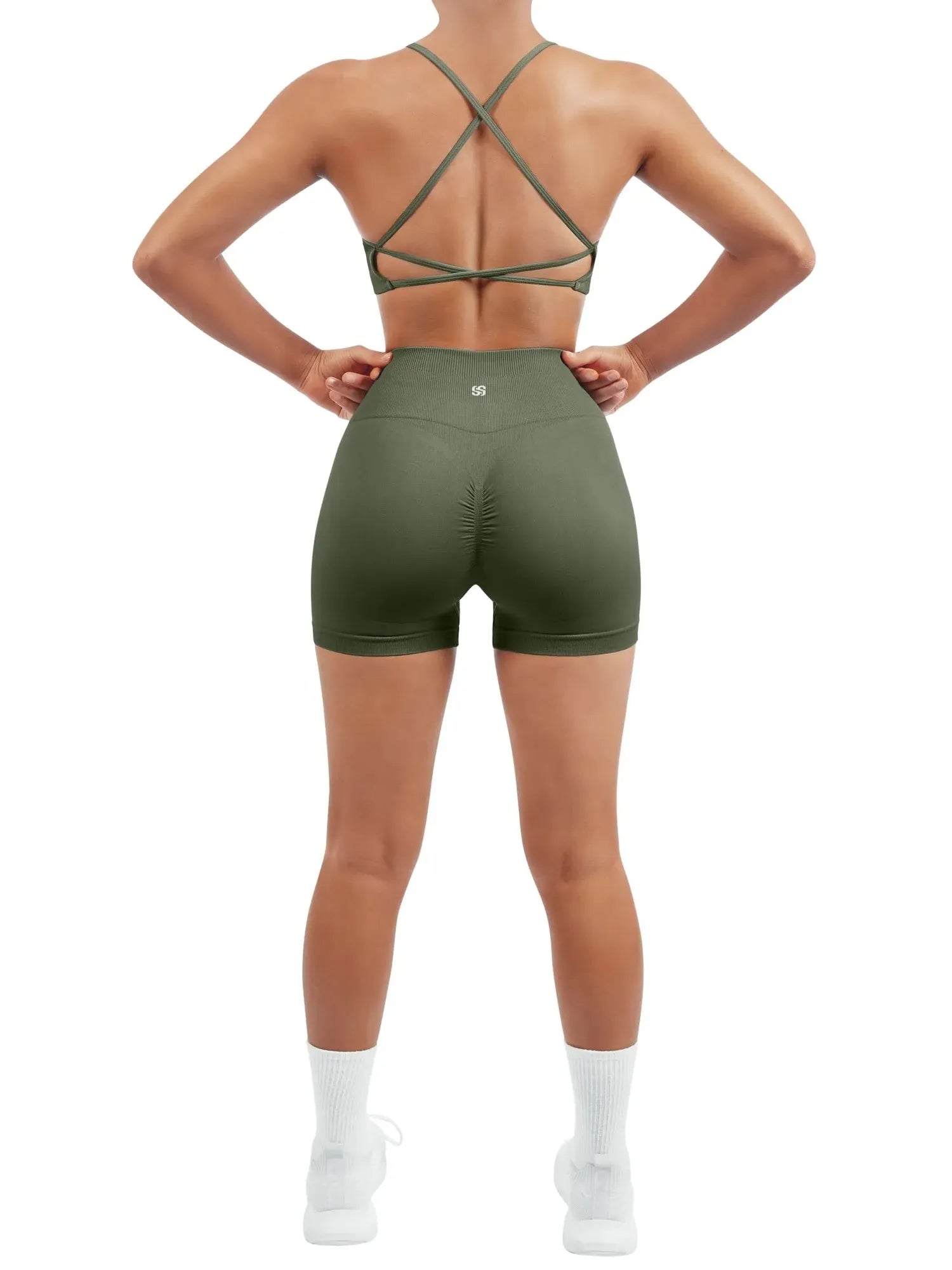 Seamless Workout Set-Activewear-SUUKSESS-SUUKSESS