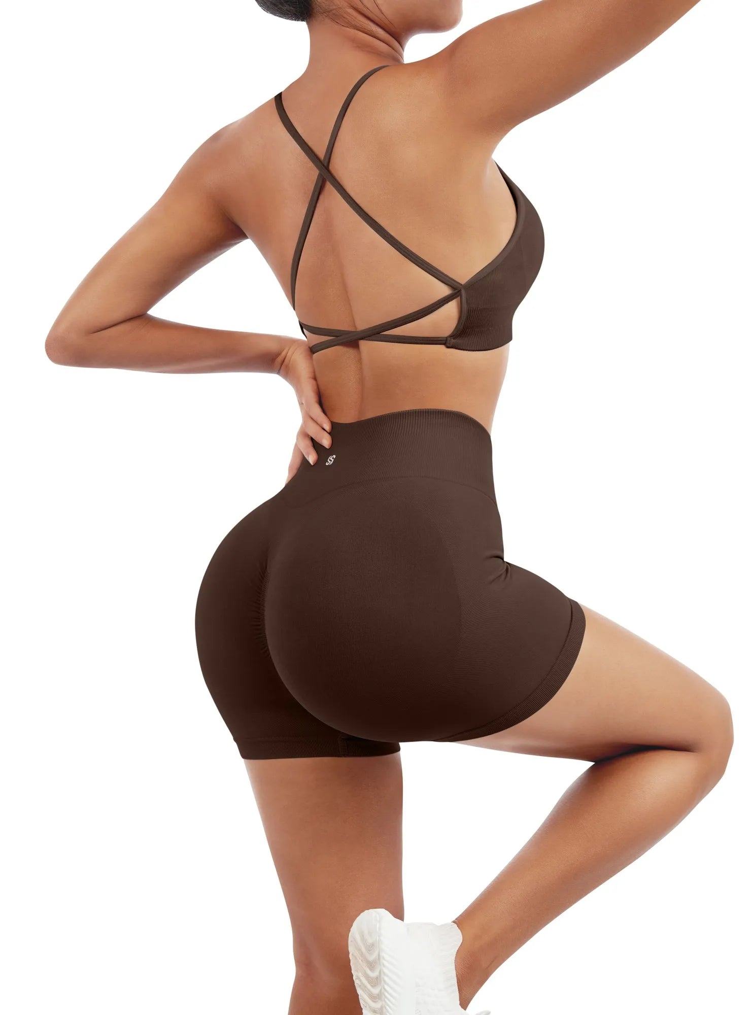 Seamless Workout Set-Activewear-SUUKSESS-SUUKSESS