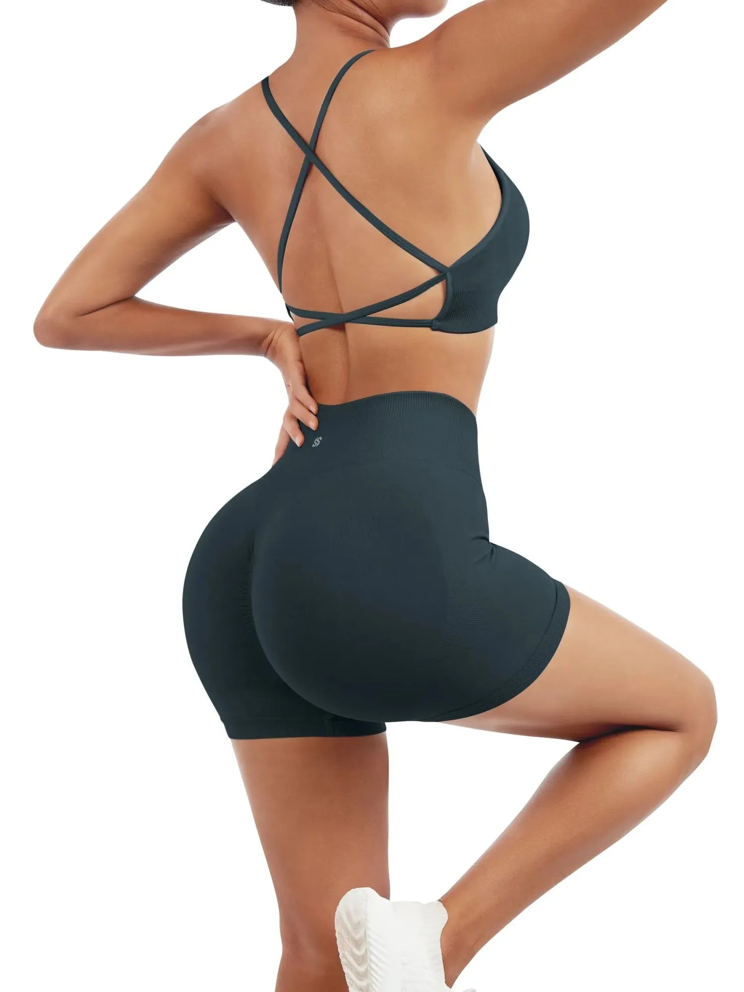 Seamless Workout Set-Activewear-SUUKSESS-SUUKSESS