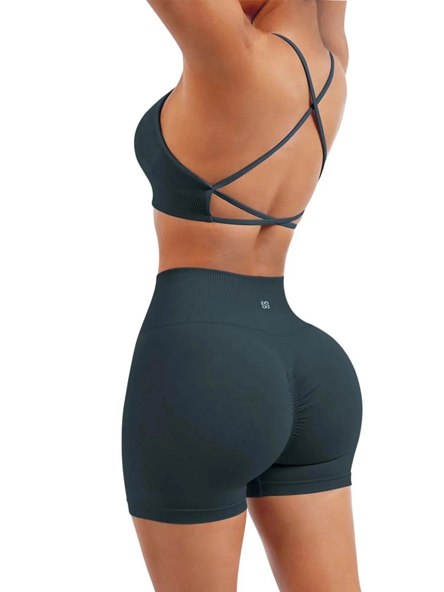 Seamless Workout Set-Activewear-SUUKSESS-SUUKSESS