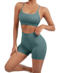 Seamless Workout Set-Activewear-SUUKSESS-SUUKSESS