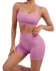 Seamless Workout Set-Activewear-SUUKSESS-SUUKSESS