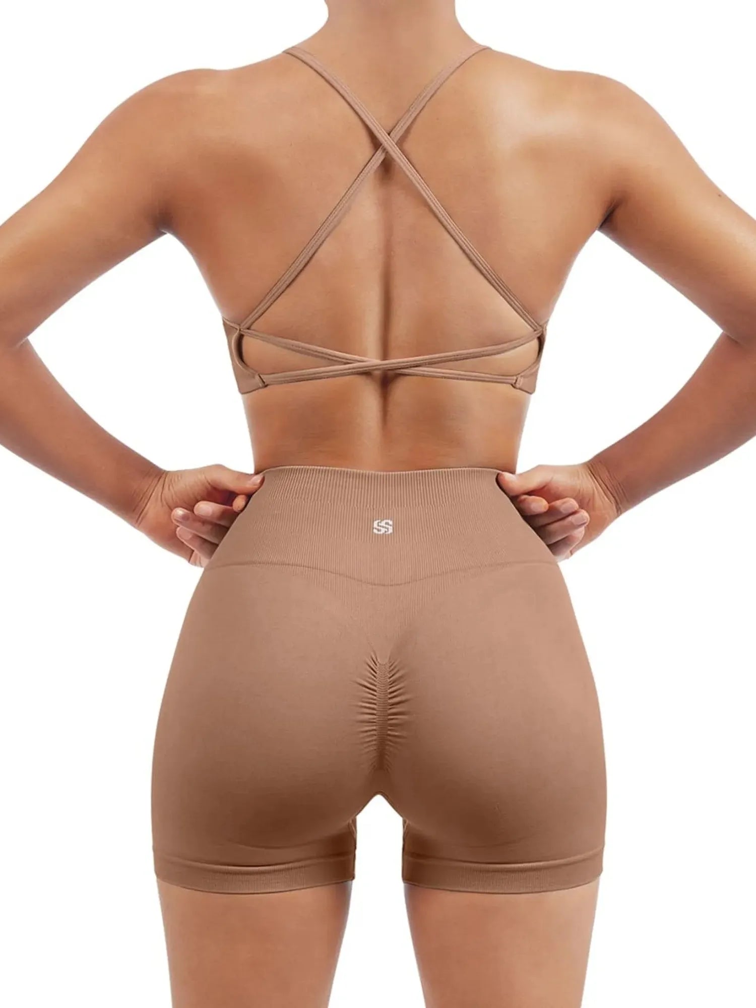 Colorful Seamless Workout Set-SUUKSESS-SUUKSESS