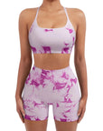 Colorful Seamless Workout Set-SUUKSESS-Pink Pastel-XS-SUUKSESS