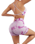 Colorful Seamless Workout Set-SUUKSESS-SUUKSESS