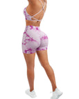 Colorful Seamless Workout Set-SUUKSESS-SUUKSESS