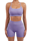Seamless Workout Set-Activewear-SUUKSESS-Mauve-XS-SUUKSESS
